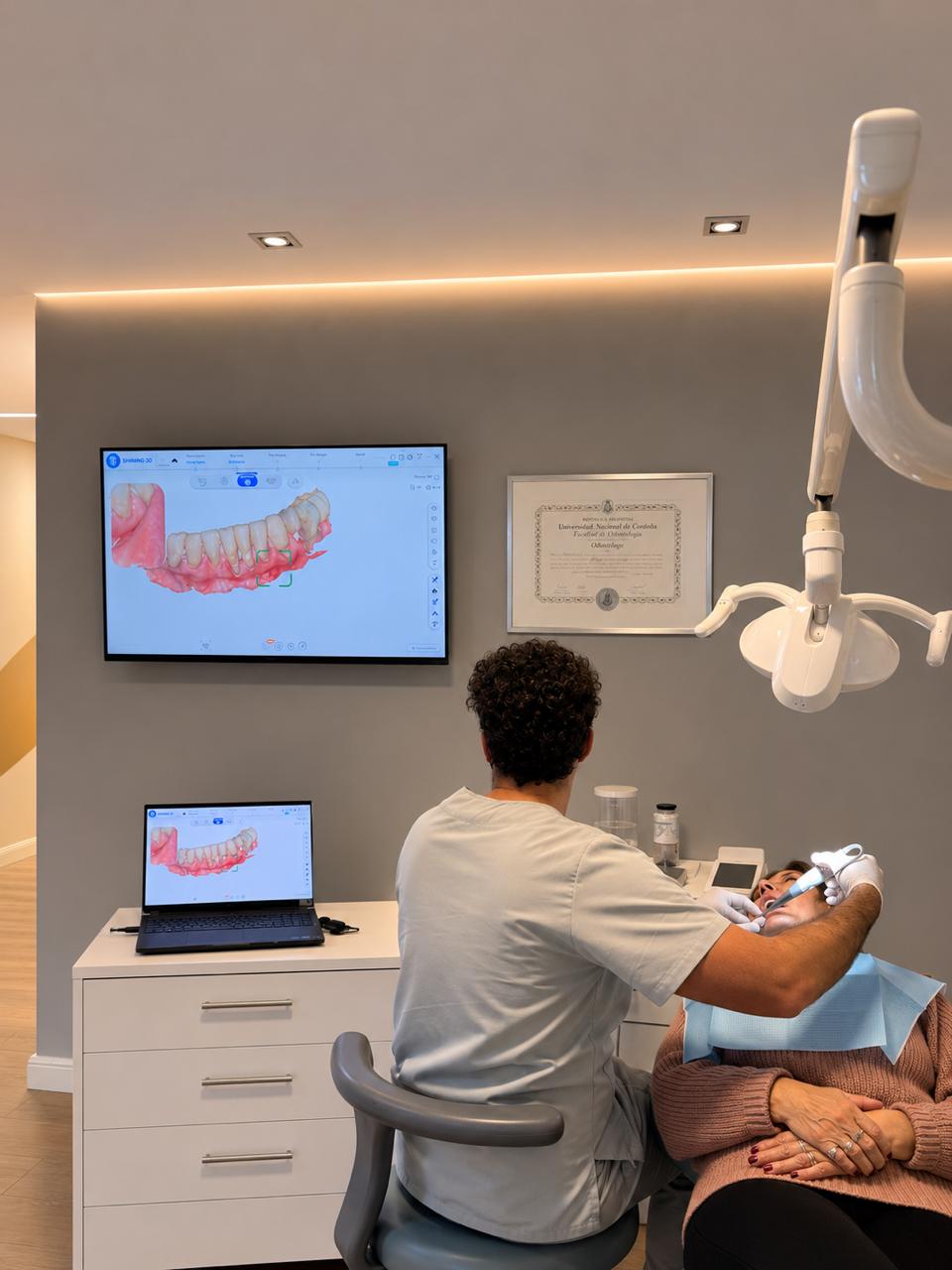 Escaneo intraoral digital 3D de alta precisión
